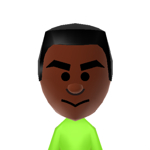 Dominic Mii character preview