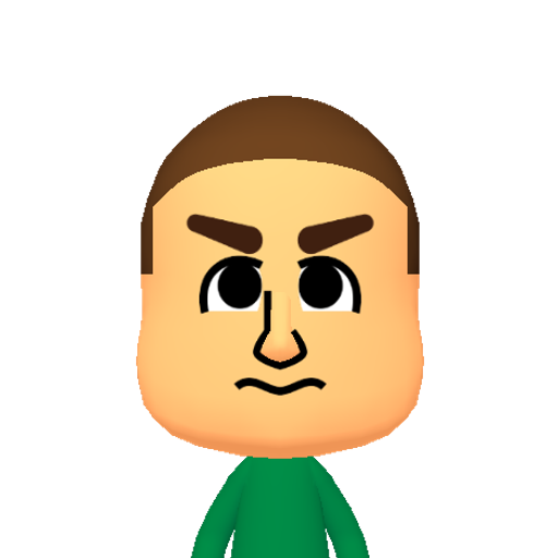 no name Mii character: This Mii is from the Switch SDK as a SampleDB Mii.