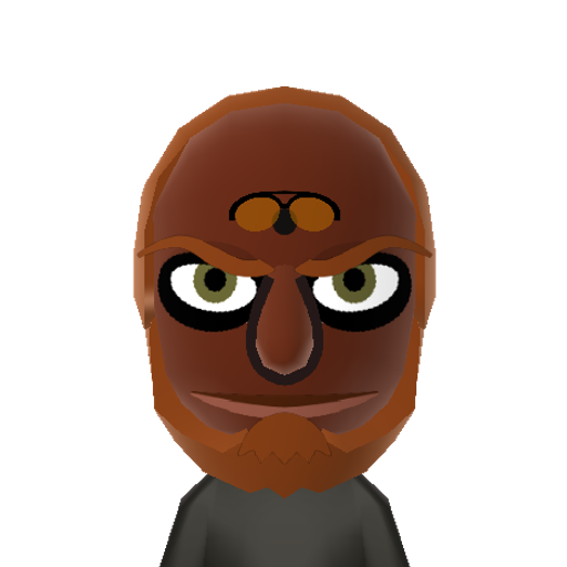 Ganondorf Mii character: The antagonist of the "Legend of Zelda" series.