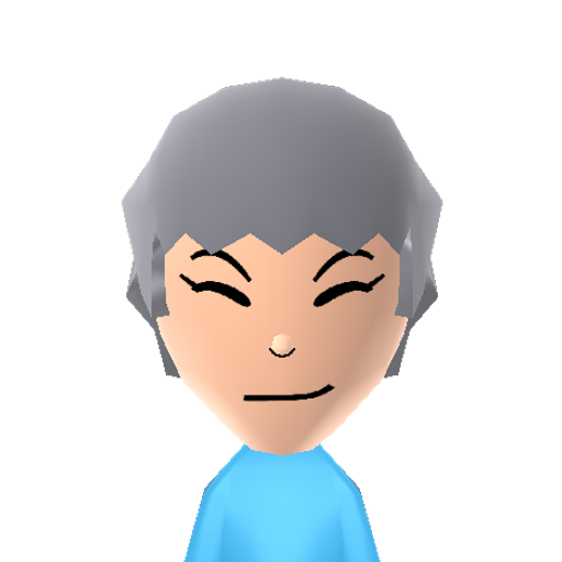 Gin Mii character preview