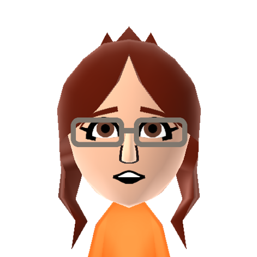 Hange Mii character: A veteran member of the Survey Corps who conducts research on Titans. From the anime/manga "Attack on Titan".