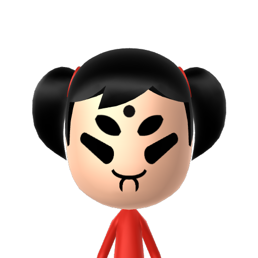 Muffet Mii character: These are extracted and derived from the Mii Central Miis from the 3DS Miitopia.