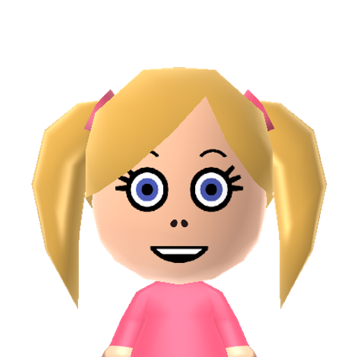 Minka Mii character: Monkey from "Littlest Pet Shop".