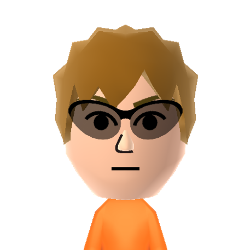 Dirk Mii character preview