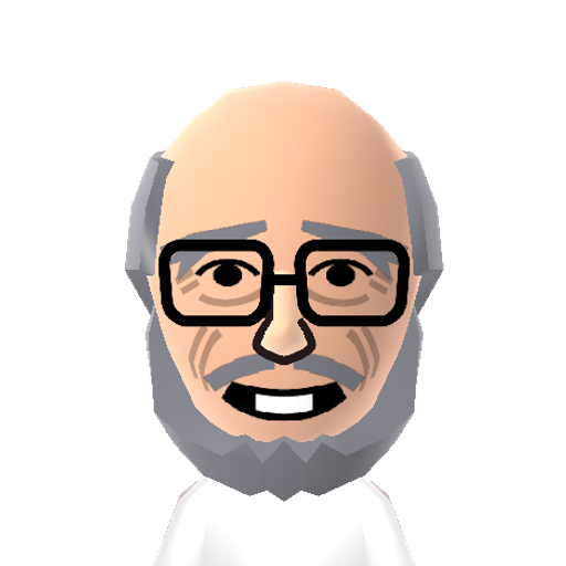 J. Perkins Mii character: Host of A&E's Biography as depicted on "Mystery Science Theater 3000". He professed his love for Mr. B Natural at Dr. F's Turkey Day dinner, and the two have been inseparable ever since.