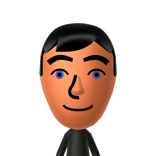 Policeman Mii character: A Mii from Hasbro Family Game Night 3