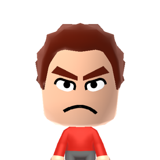 Anger Mii character: One of Ryley's emotions from Disney-Pixar's animated film "Inside Out"