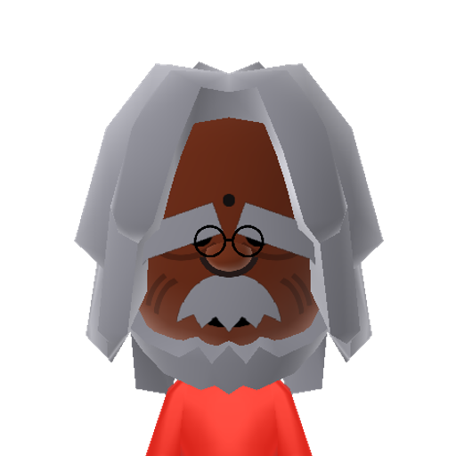 チョーロー Mii character: A Mii from Jinsei Game Wii EX