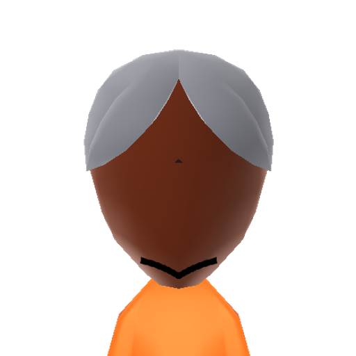 PyramidHed Mii character: Monster with a ridiculously huge knife and strong symbolism from Konami's "Silent Hill" games.