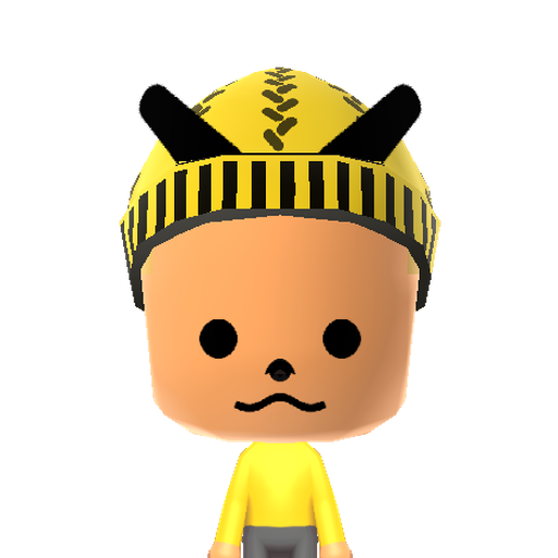 Pikachu Mii character preview