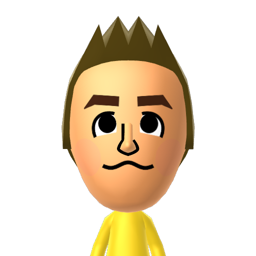 やざわ Mii character: A Mii from Jinsei Game Wii