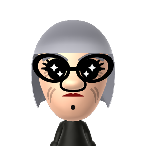 ? Mii character: A Mii uploaded to Check Mii Out Channel (WiiLInk)