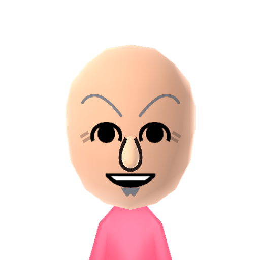 NINTENDO Mii character: A Mii found in unused WaraWara files