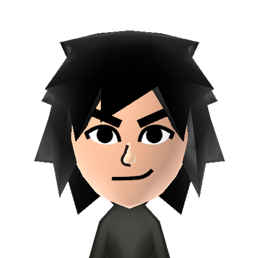 Sasuke Mii character: These are extracted and derived from the Mii Central Miis from the 3DS Miitopia.