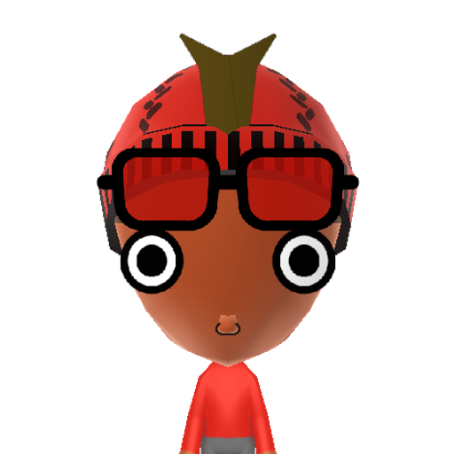 Pimkin 3 Mii character: From the Pikmin series of Nintendo games.
