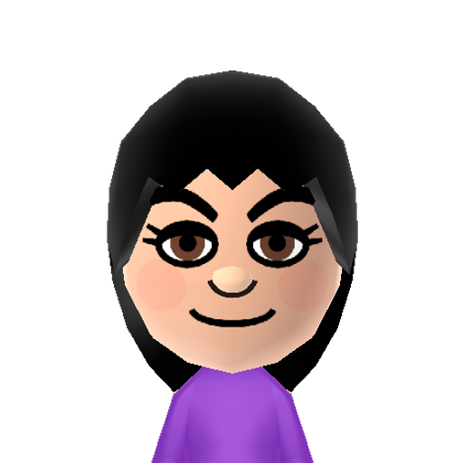 Aimee Mii character: A Mii from Preston's Custom Mii Modpack (WS)
