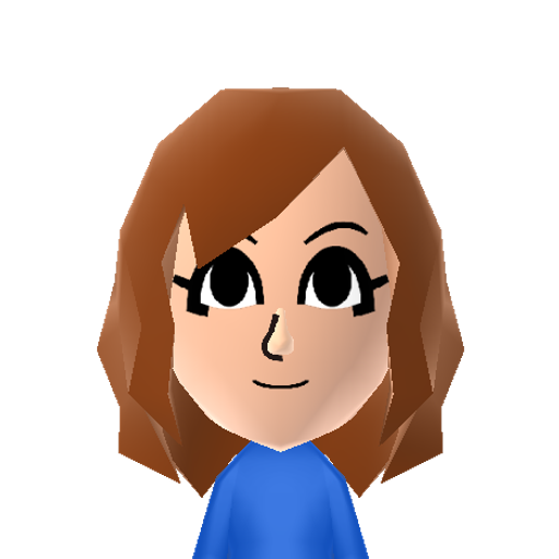 Ann Gler Mii character: The angler from the "Catch of the Day" game in "Rhythm Heaven Fever".