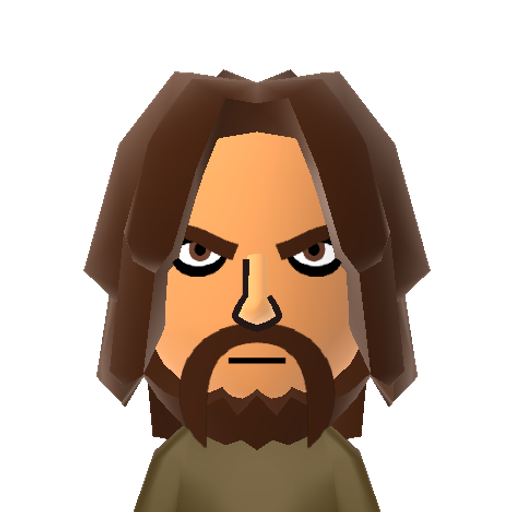 Aquaman Mii character preview