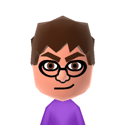 Plum Mii character: From the board game "Clue".