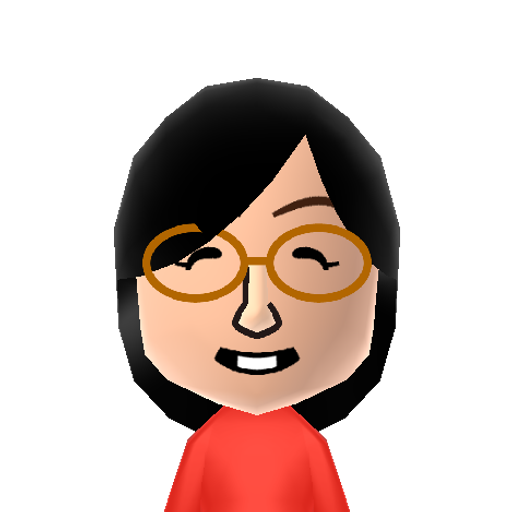 よねざわさん Mii character: a Happy Hammerin' Staff Mii