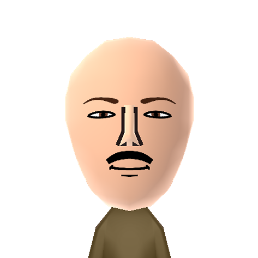 Cal Chcsta Mii character: YouTuber and music reviewer Anthony Fantano's humble Canadian roommate. Enjoys all kinds of music, but can be a little daft sometimes. "I give it a perfect ten!"