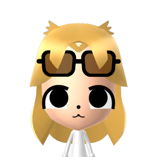 ? Mii character: A Mii uploaded to Check Mii Out Channel (WiiLInk)