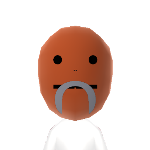 Trottimus Mii character: Trott's minecraft skin from "Hat Films" on youtube.