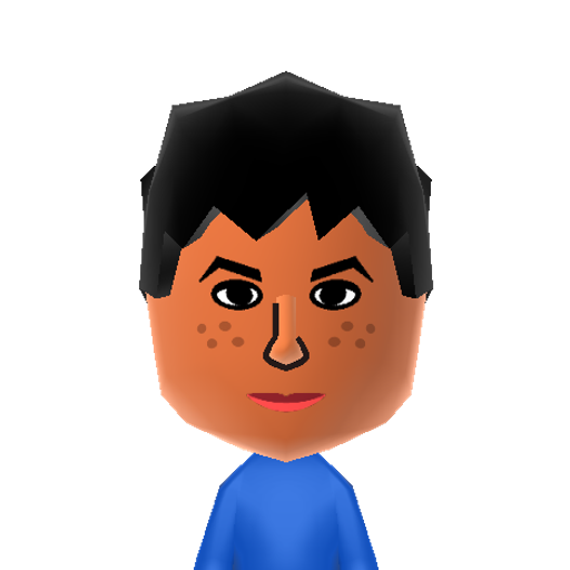 Samuel Mii character: one of my mii