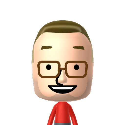 Tim Mii character: A Mii from Hasbro Family Game Night 3