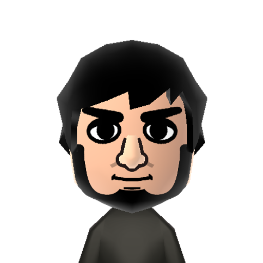 Jontron Mii character: Known for his series and Game Grumps on YouTube.