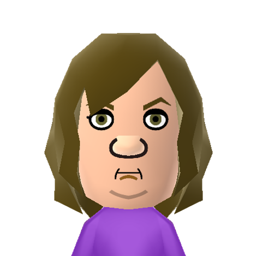 LenaDunham Mii character: Filmmaker and actress. Plays the central role of "Hannah" in the TV series "Girls" which she also created, writes, directs and produces.