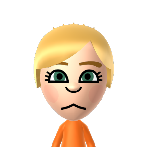 Lydia Mii character: A Mii from Wii Sports Resort: Meme Squad, a mod for Wii Sports Resort