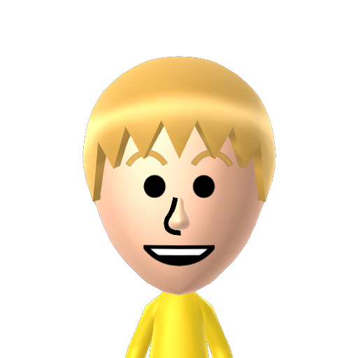 ? Mii character: A Mii uploaded to Check Mii Out Channel (WiiLInk)