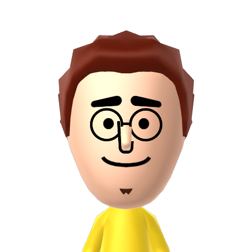 Sam Mii character: from Total Drama Miis QR Codes [@michellemagnuson5108]