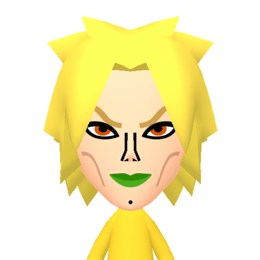 Dio Mii character preview