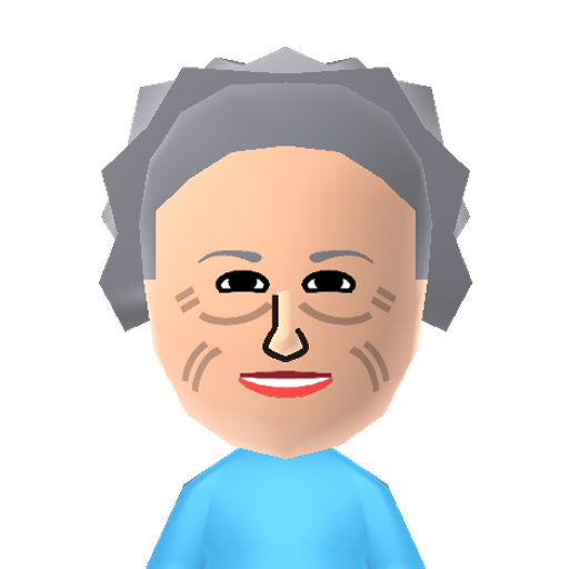 Lizzy II Mii character: The Queen of England