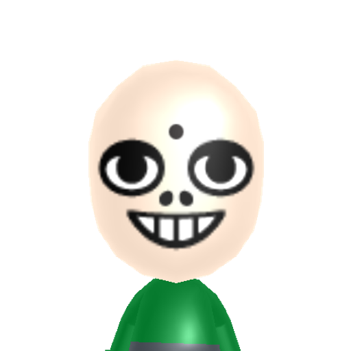 Alien Mii character preview