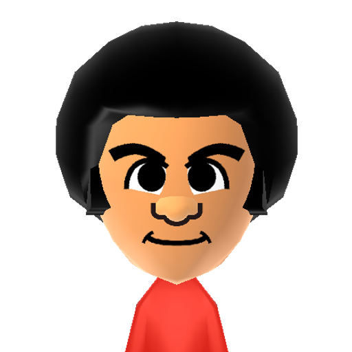 joe12 Mii character: A Mii from Disney Channel All-Star Party.