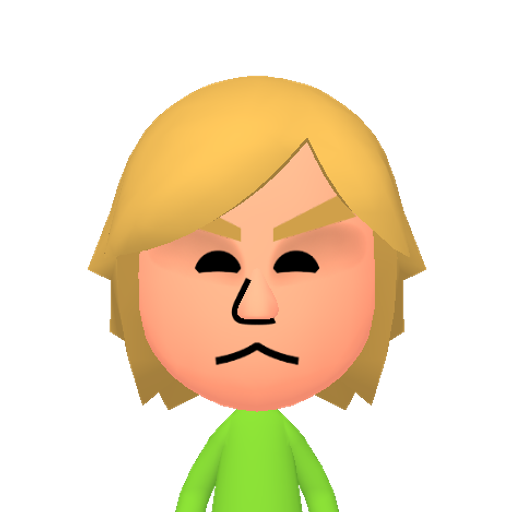 no name Mii character: This Mii is from the Switch SDK as a SampleDB Mii.