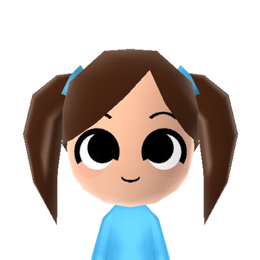 Bubbles Mii character preview