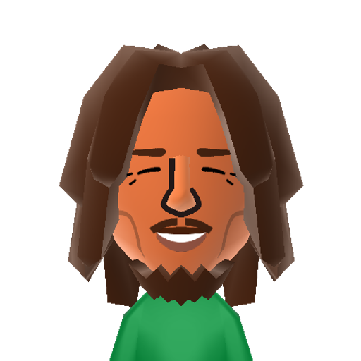 Bob Marley Mii character preview