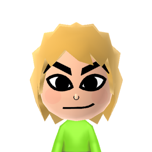 Toon Link Mii character preview