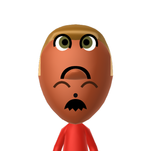 ? Mii character: A Mii uploaded to Check Mii Out Channel (WiiLInk)