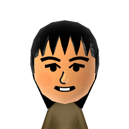 no name Mii character: A Mii from Dillon's Dead-Heat Breakers