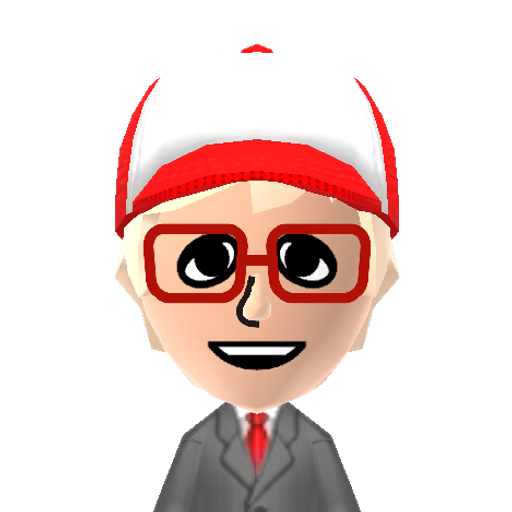 Garret Mii character preview