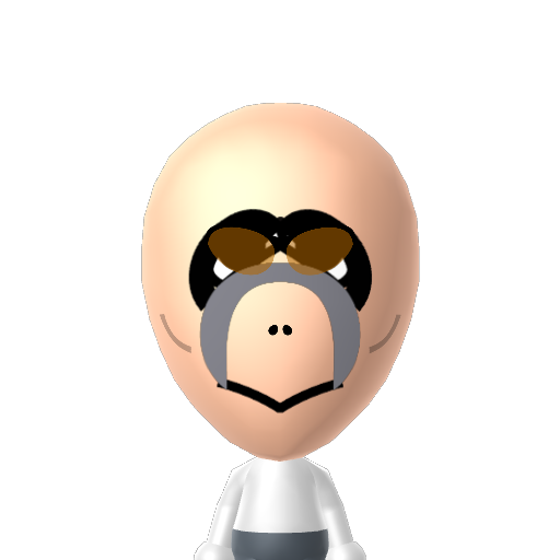 ? Mii character: A Mii uploaded to Check Mii Out Channel (WiiLInk)