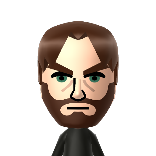 Snake Mii character: a Mii used in Mii Fighter QR Codes Series / Custom Mii Fighter Versus