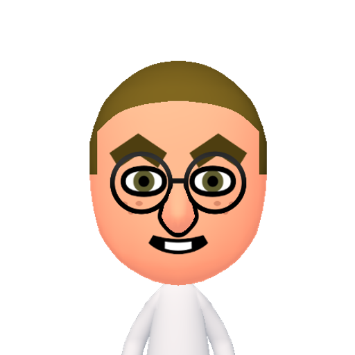no name Mii character: This Mii is from the Switch SDK as a SampleDB Mii.