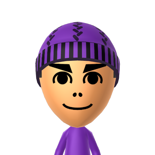 떰떱떳떴떵떻떼떽뗀뗄 Mii character: This is a Mii for testing Mii nicknames.