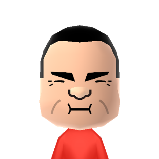 モンモン Mii character: A Mii from Jinsei Game Wii EX